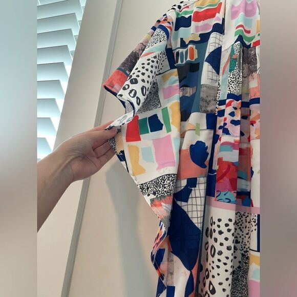 NWT Hunter Bell Patchwork Maxi Dress - Picture 3 of 6